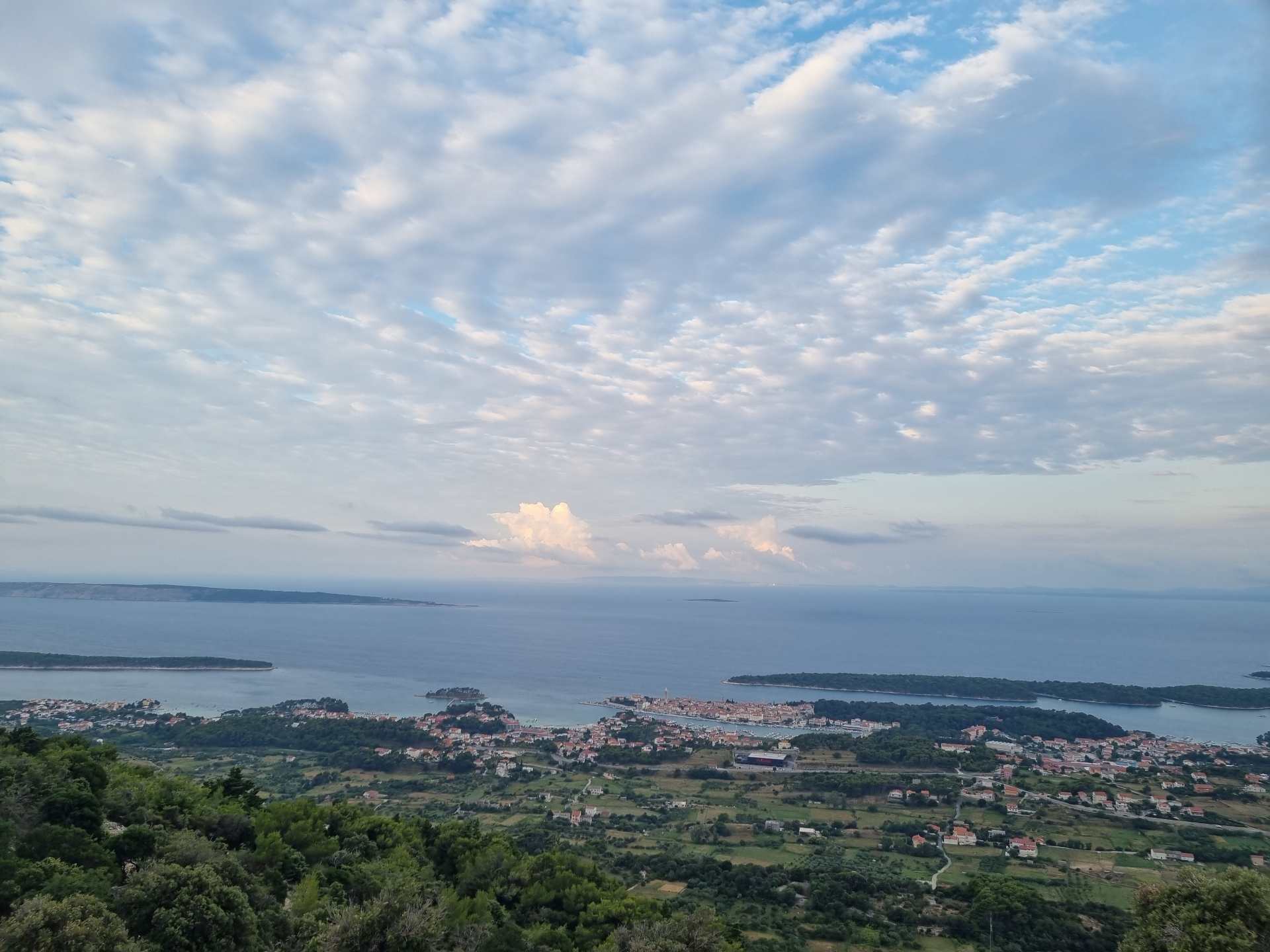 Group hiking Rab Island Croatia adventure retreat panoramic viewpoint Adriatic Sea hiking trails high-performance reset