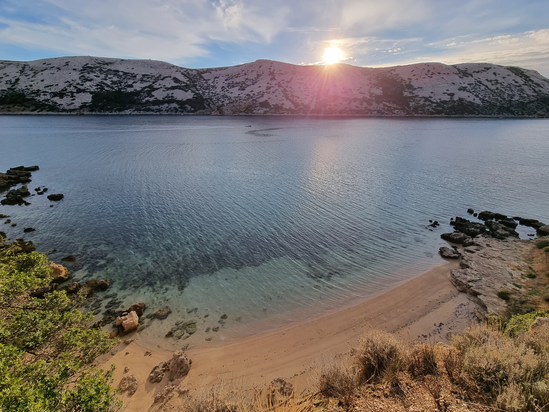Secluded sandy beach sunset Rab Island off-grid fitness retreat Croatia hidden gems beyond tourist trail 2026